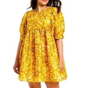 SOLD Kika Vargas x Target Golden Mum Dress